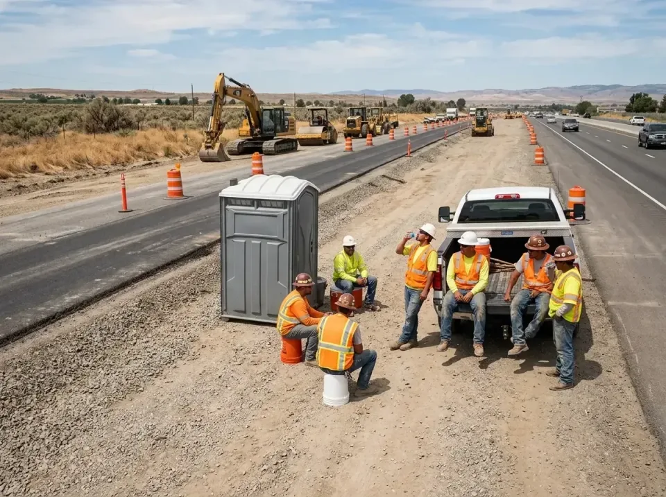 highway-road-construction-crew-007 — frequently asked questions, Porta Potty and Restroom Rentals in Prairie Village, KS